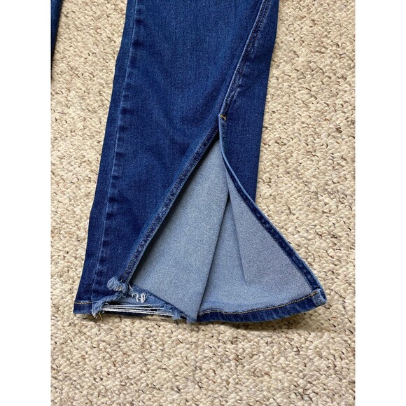 5/27 Buckle Risen 90s High-Rise Flare Distressed Split Hem - Picture 4 of 10